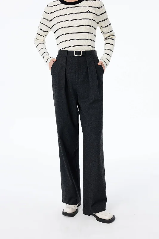 LILY Commuter Straight-Leg Suit Pants