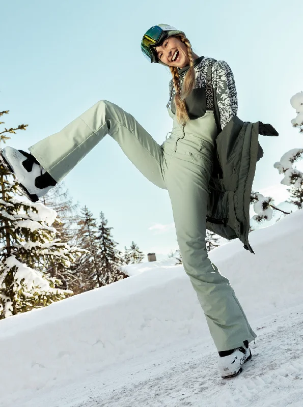 Summit Technical Snow Bib Pants - Cameo Green