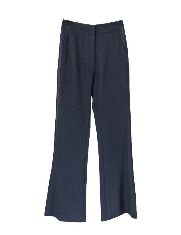 20th Anniversary High Waisted Tux Pant - Black Pique