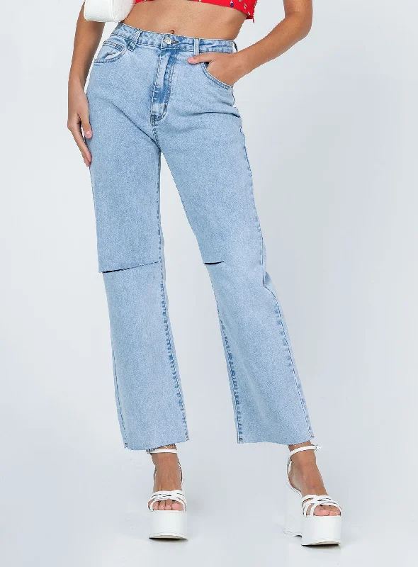 Daysia Lightwash Denim Jeans