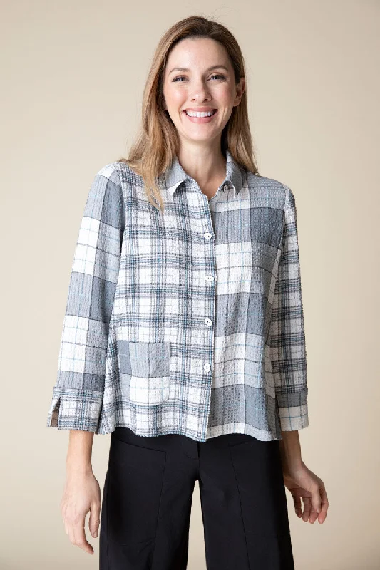 Habitat Plaid Shaped Shirt