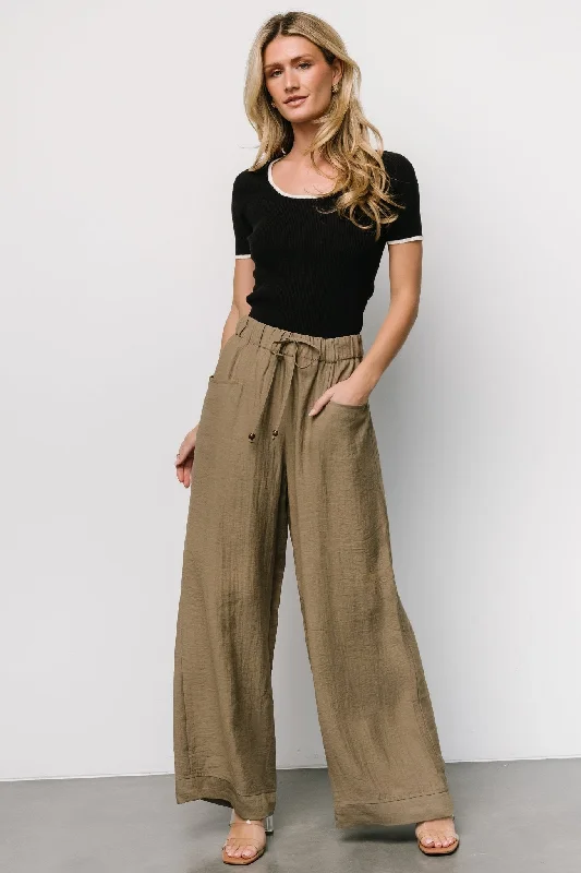 Leza Pants | Olive