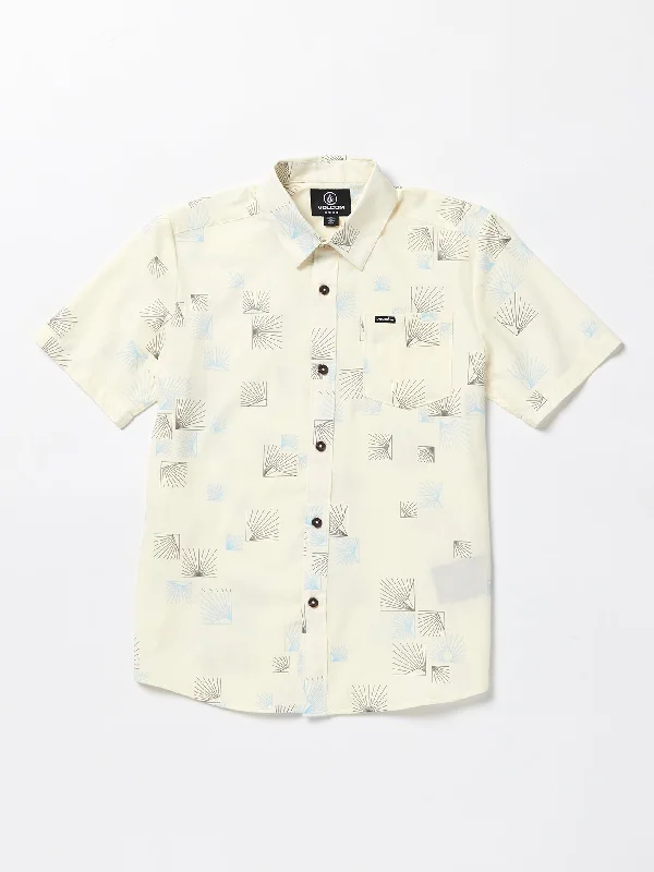 Big Boys Scaler Stone Short Sleeve Shirt - Dirty White