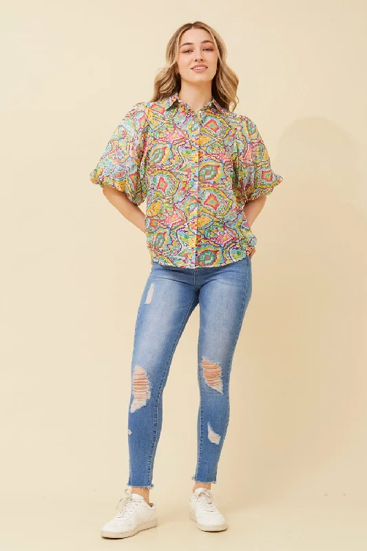 WILKIE PUFF SLEEVE SHIRT