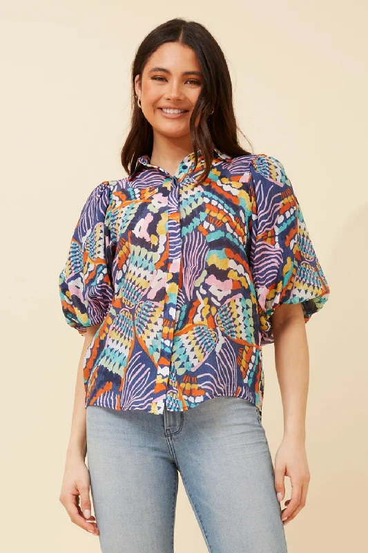 WILKIE PUFF SLEEVE SHIRT