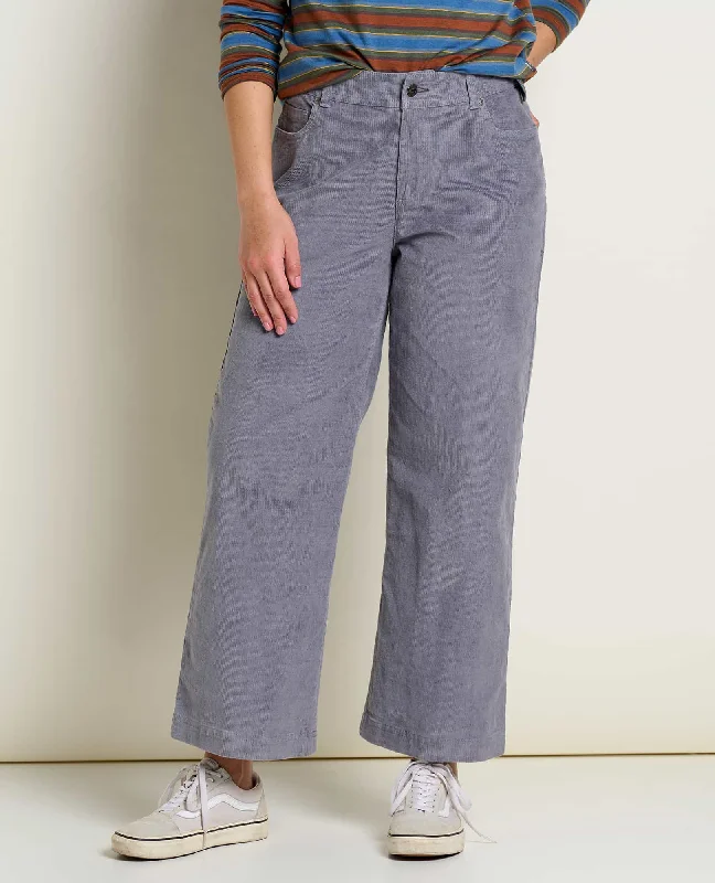 Women's Karuna Cord Wide Leg Pant