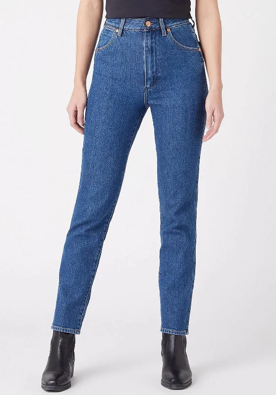 Wrangler Walker 677 Slim Leg Jeans, Raincloud