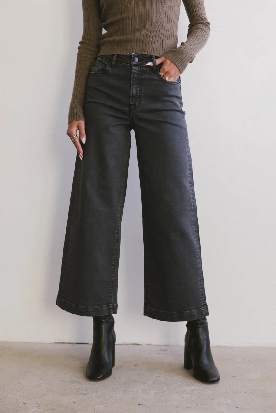 Atzi Wide Leg Jeans