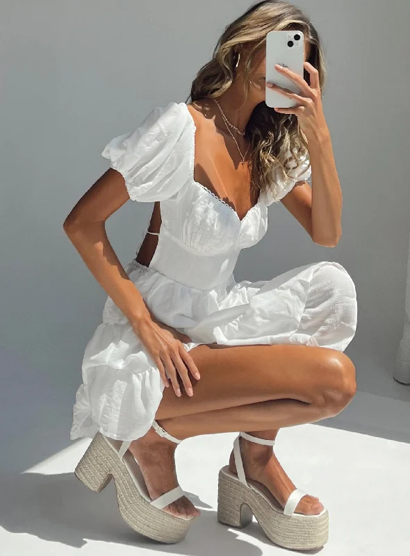 Danny Mini Dress White