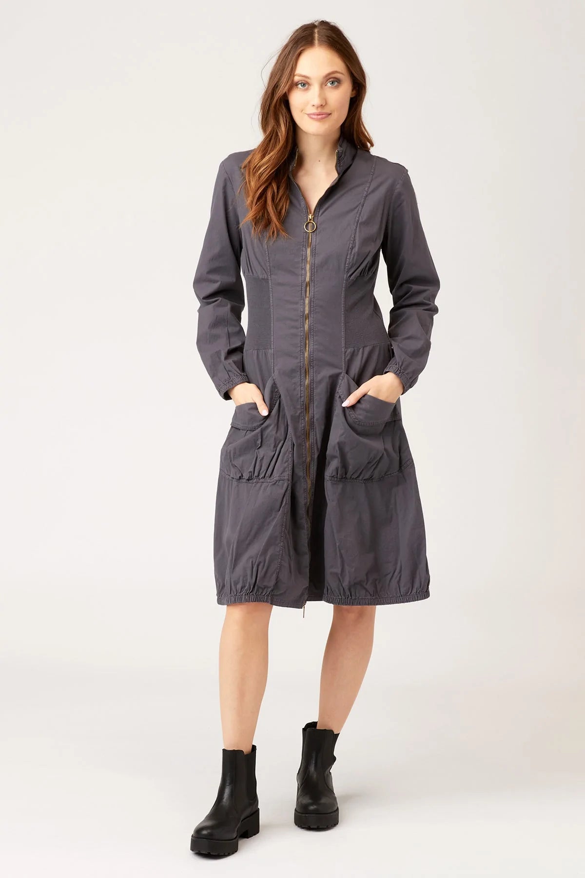 Deschutes Jacket Dress - Ore Pigment