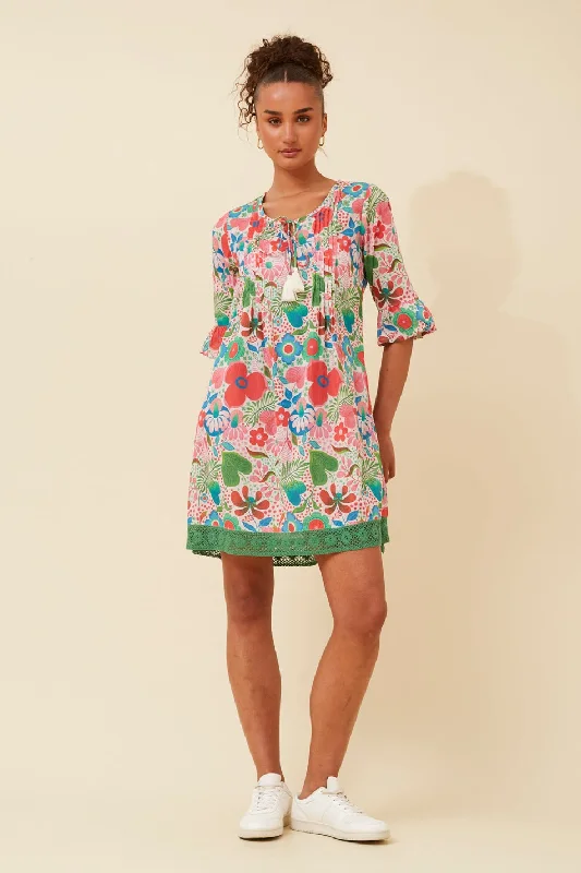 NIETTA FLORAL PRINT DRESS