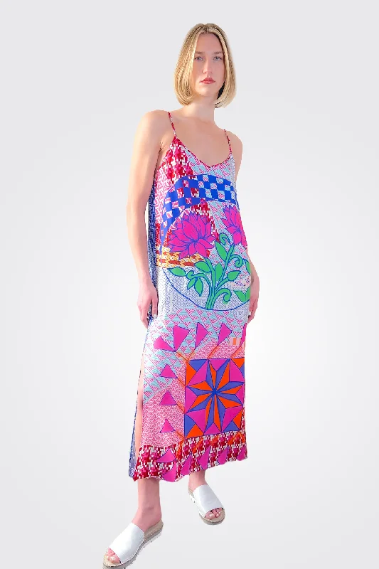 Olivia Camisole Dress - Rangoli Print