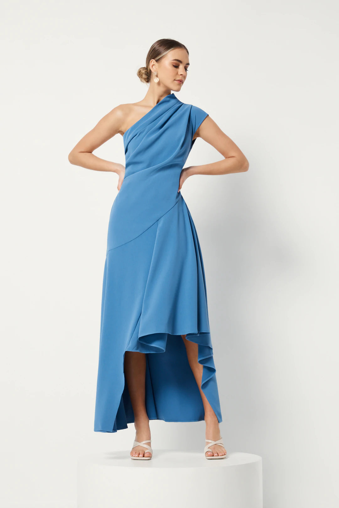 Petria Dress - Cornflower