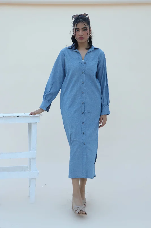 Rio Denim Shirt Dress