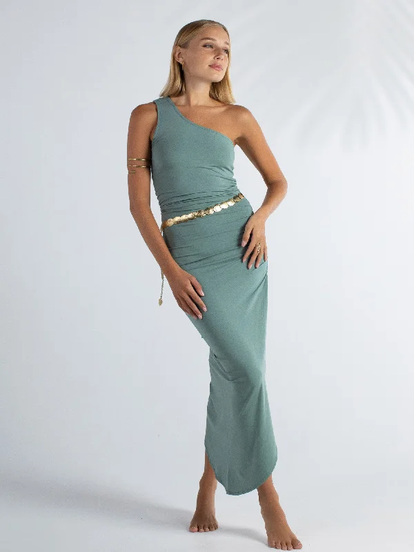 Zahra Dress - Sage