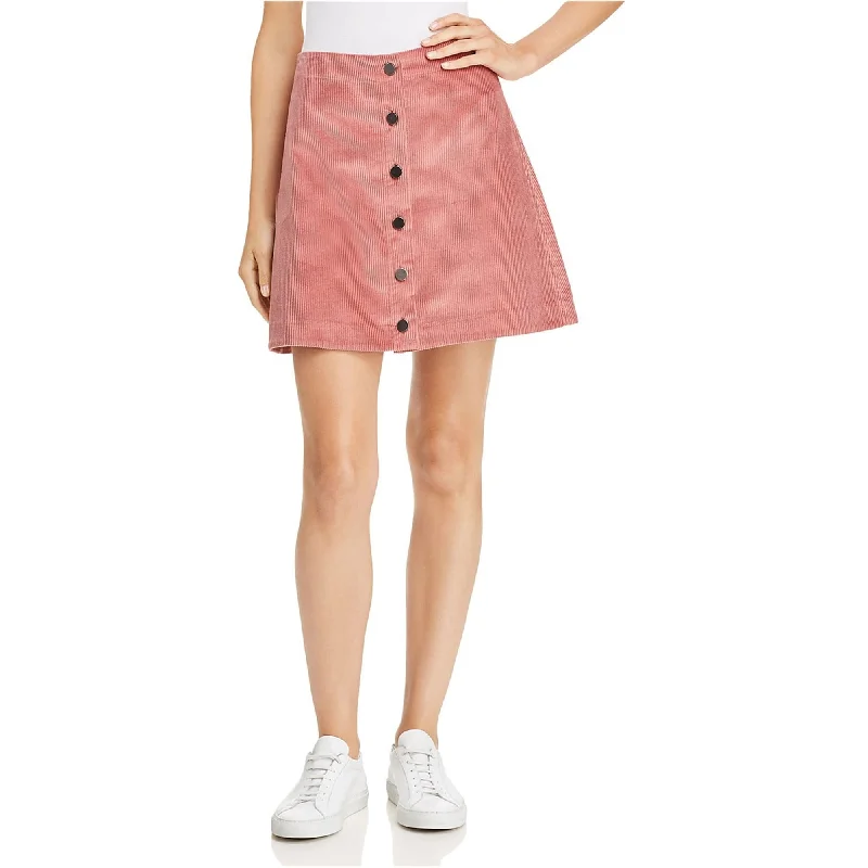 Elizabeth And James Womens Prewitt Corduroy Skirt