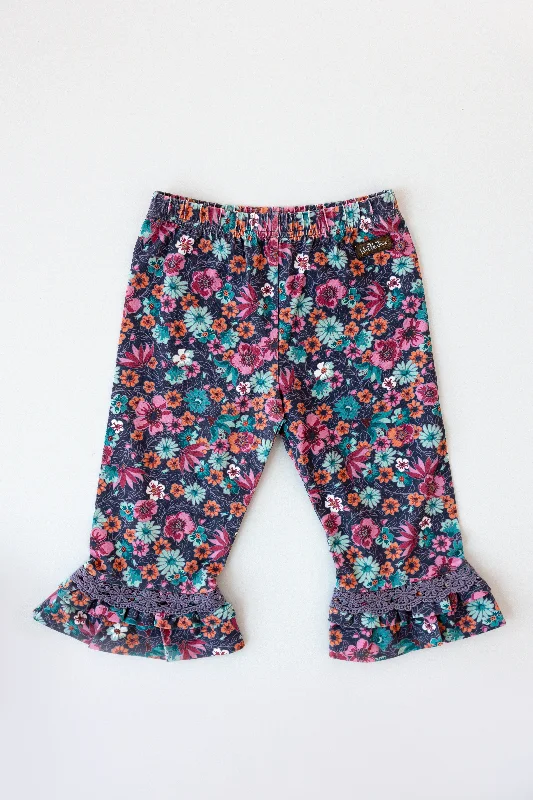 Enchanted Berry Bliss Big Ruffles Leggings