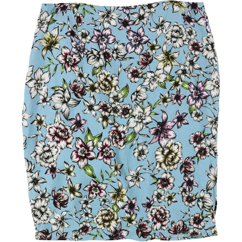 Guess Womens Floral Pencil Skirt