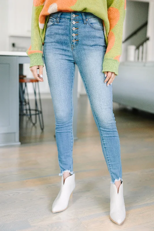 KanCan: Going Up Light Medium High Waist Skinny Jeans