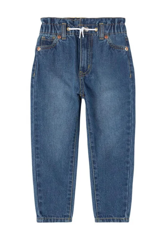 Levis Girls High Loose Paperbag Jeans, Denim