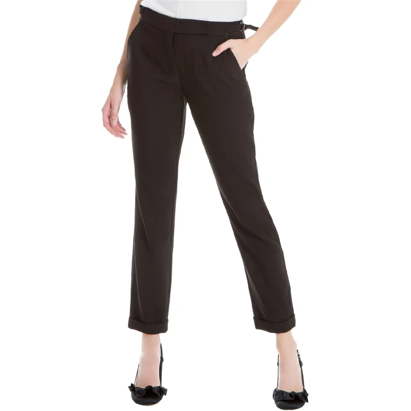 Max Studio London Womens Buckle Casual Trouser Pants