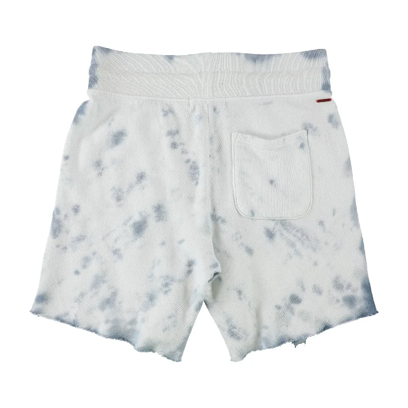 n:philanthropy Womens Coco Tie-Dye Casual Walking Shorts, Blue, Small