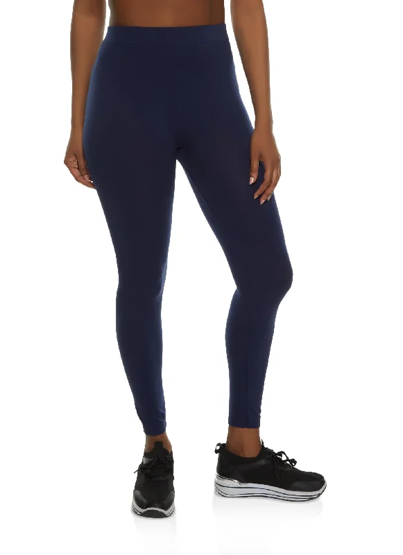 Solid Seamless High Waist Leggings