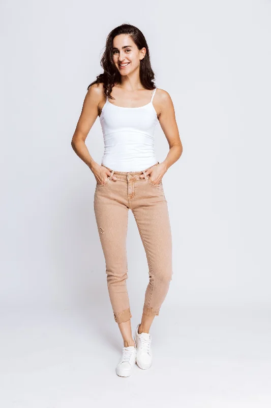 Nova Skinny Jeans - Taupe