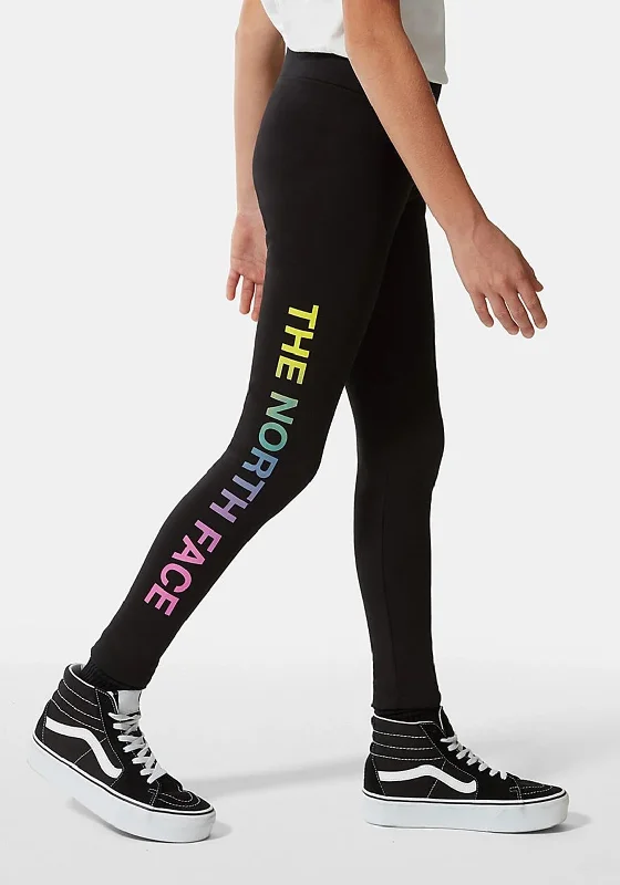 The North Face Kids Graphic Leggings, Black Multi