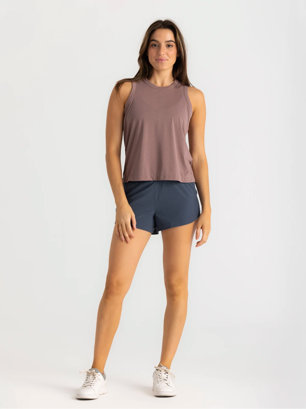 Women's Bamboo-Lined Active Breeze Short – 3" - Blue Dusk II